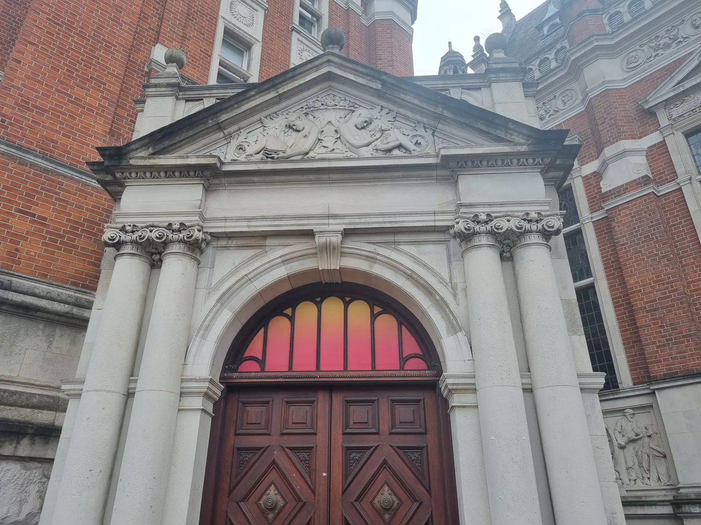 The entrance to Croydon Town Hall on Katharine Street. Cabinet meets there on 23 September