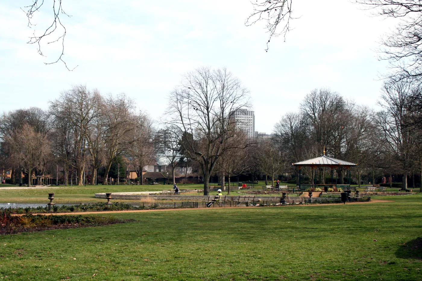 Wandle Park, Croydon. The funfair-and-fireworks night the council promoted here in 2016 was still running in 2019, and has not been advertised since.